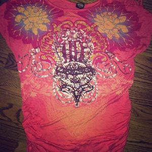 Harley Davidson cold shoulder shirt